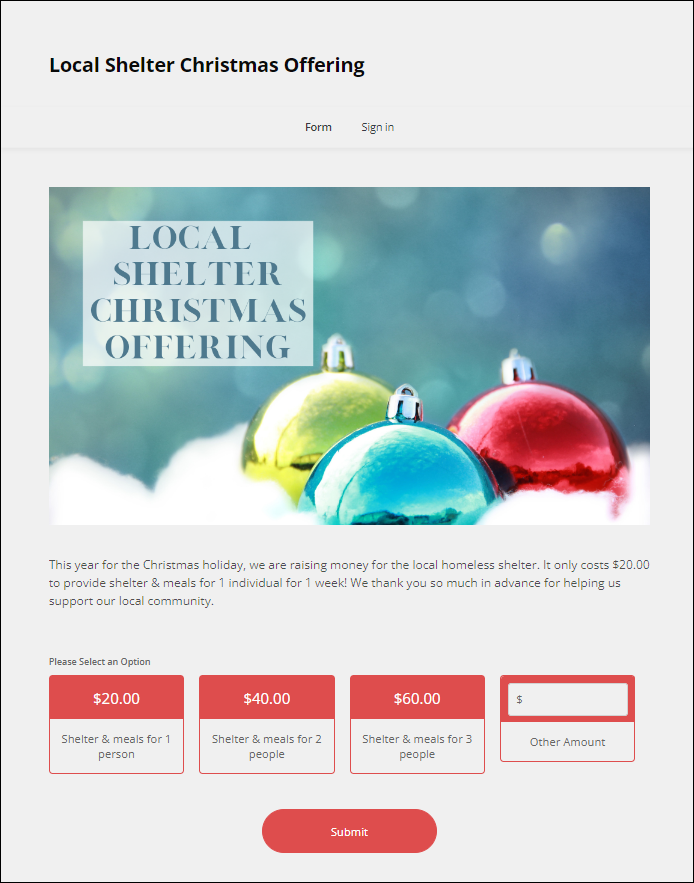 Local Shelter Christmas Offering Form Example.png